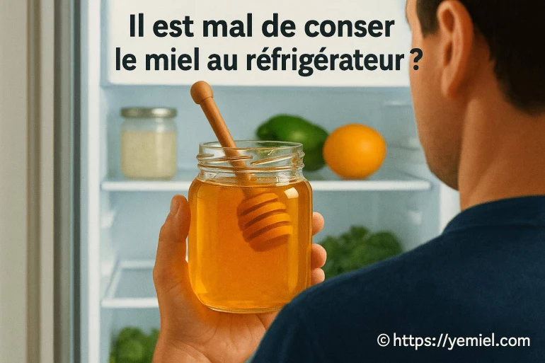 Est-il mal de conserver le miel au réfrigérateur ?