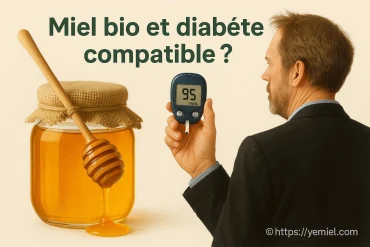 Miel bio et diabète : quels effets sur la glycémie ?