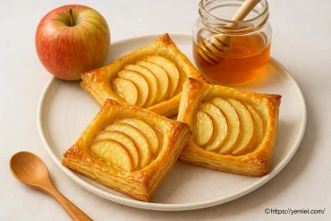 Miel pomme pâte feuilletée : recette facile pour un dessert gourmand