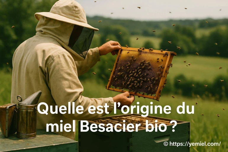 Quelle est l'origine du miel Besacier bio ?