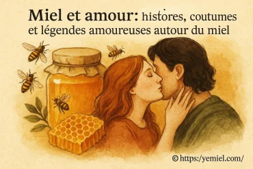 Miel et amour : histoires et légendes autour de ce doux nectar