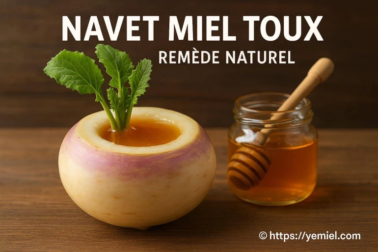 Navet et miel contre la toux : un remède naturel efficace