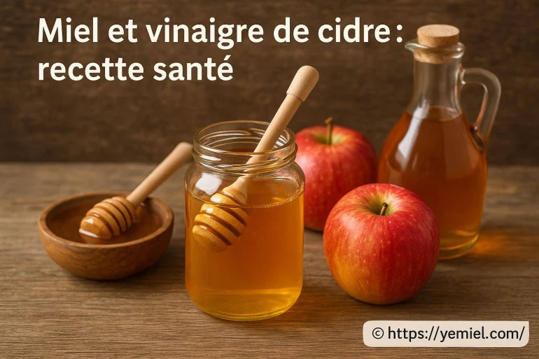 Miel et vinaigre de cidre : recette santé pour renforcer votre bien-être