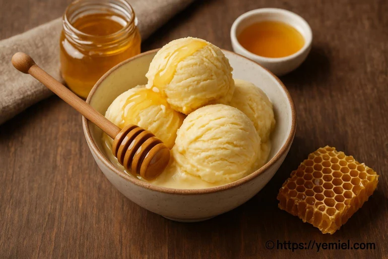 Glace miel : recette onctueuse pour un dessert gourmand