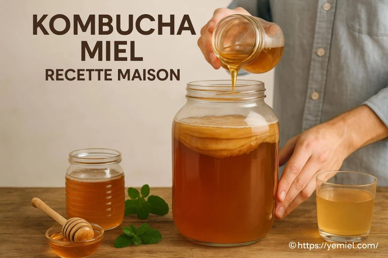 Kombucha miel : comment réussir une recette maison facile et naturelle