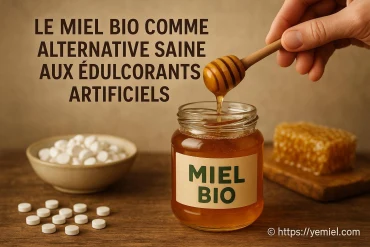 Le miel bio comme alternative saine aux édulcorants artificiels