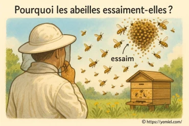 Pourquoi les abeilles essaiment-elles et que signifie cet essaim