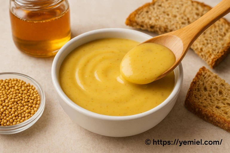 Sauce miel moutarde : recette onctueuse et facile à réaliser