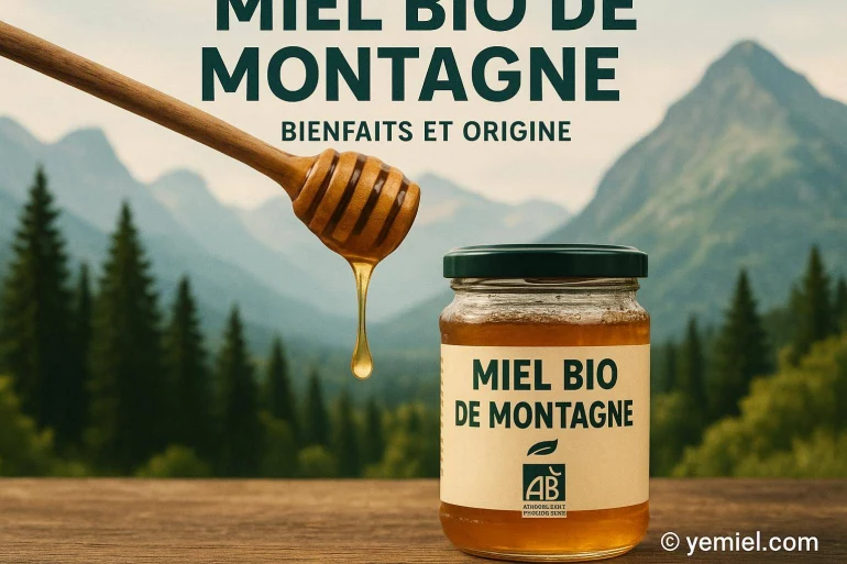 Miel bio de montagne : quels sont ses bienfaits et son origine