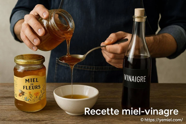 Recette miel vinaigre : un assaisonnement original pour vos plats