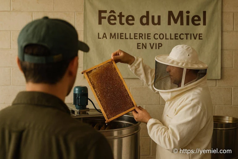 Fête du miel 2025 : la miellerie collective en pleine lumière