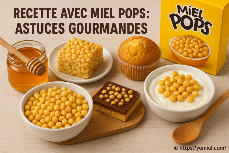 Recette avec miel pops : astuces gourmandes pour sublimer vos desserts