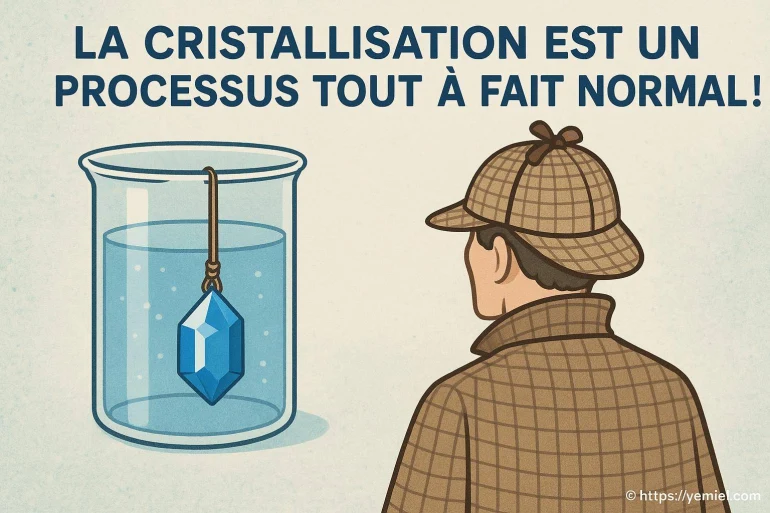 La cristallisation du miel est-elle un processus tout à fait normal ?
