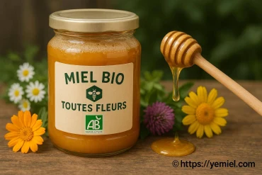 Miel bio toutes fleurs : quels sont ses bienfaits pour la santé ?