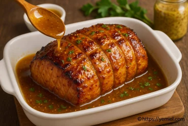 Rôti miel moutarde : la recette incontournable pour un plat savoureux