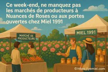 Marchés de producteurs et portes ouvertes autour du miel ce week end en loiret