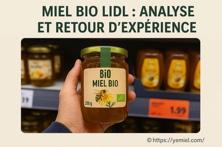 Miel bio Lidl : analyse et retour d’expérience