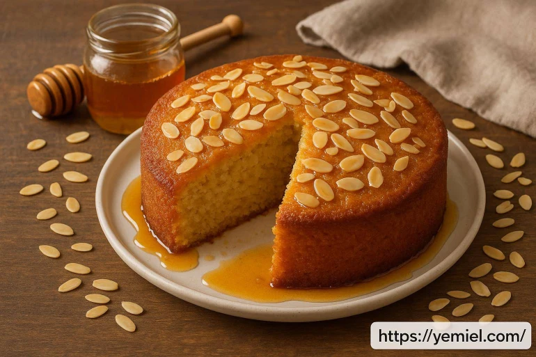 Gâteau miel amande : recette moelleuse et facile à réaliser