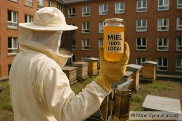 À charleroi, du miel 100% local produit dans une maison de repos