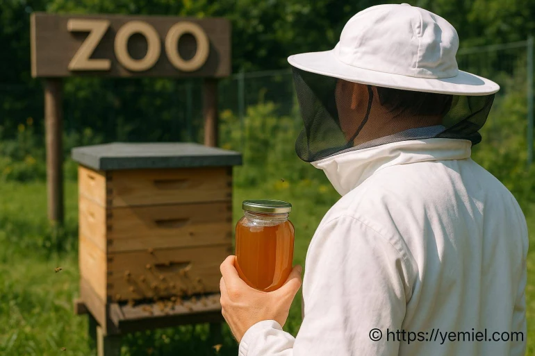 Abeilles noires en danger au zoo de Jurques : un miel au goût unique
