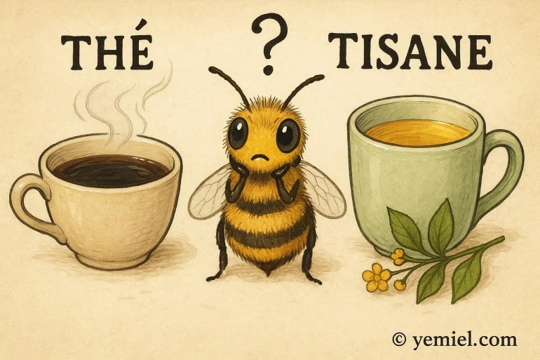 Quelle est la différence entre le thé et la tisane ?