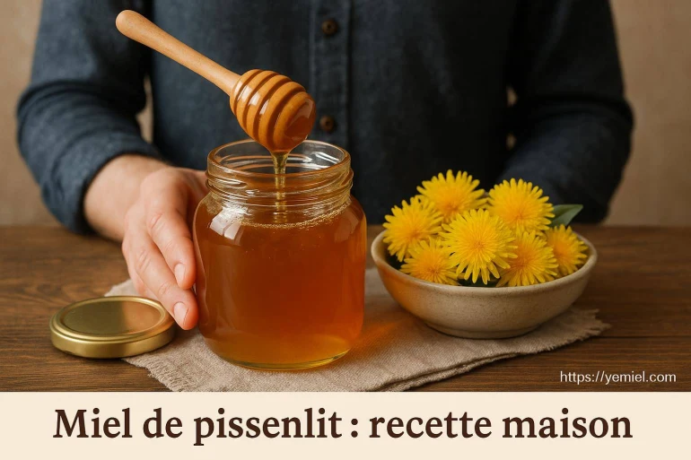 Miel pissenlit : comment préparer votre recette maison facilement