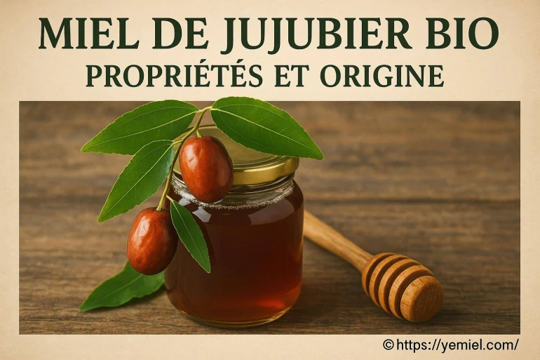 Miel de jujubier bio : quelles sont ses propriétés et son origine
