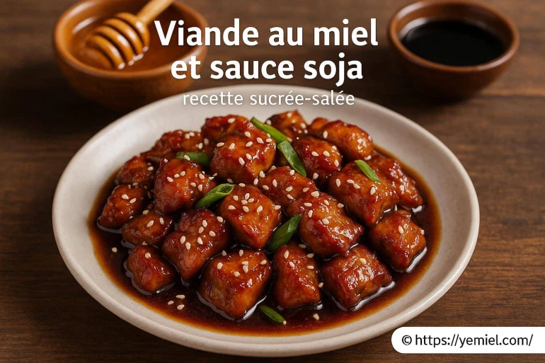 Viande au miel et sauce soja : recette sucrée-salée facile et savoureuse