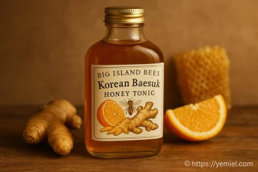 Baesuk tonic au miel : recette coréenne traditionnelle pour l'automne