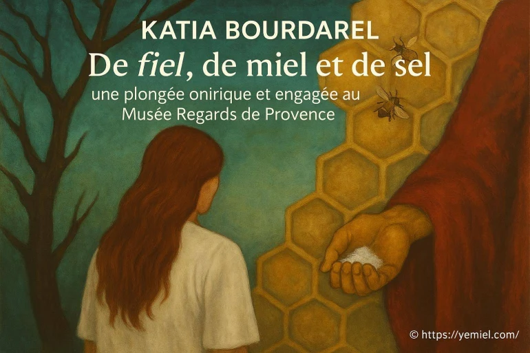 Katia bourdarel : exposition de fiel, de miel et de sel au musée regards de provence en 2025