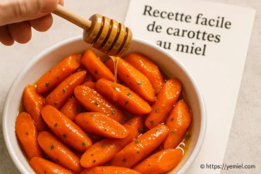 Recette facile de carottes poêlées au miel