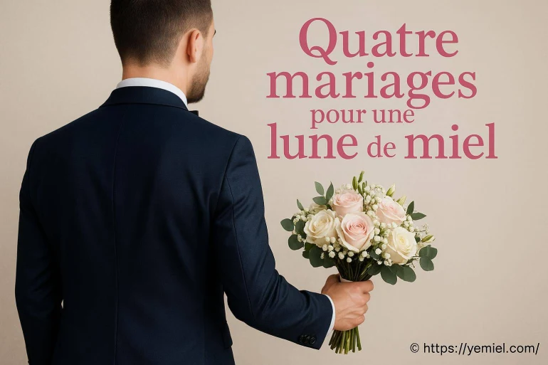 Quatre mariages pour une lune de miel réussie