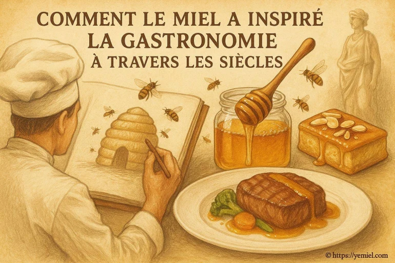 Comment le miel a inspiré la gastronomie à travers les siècles