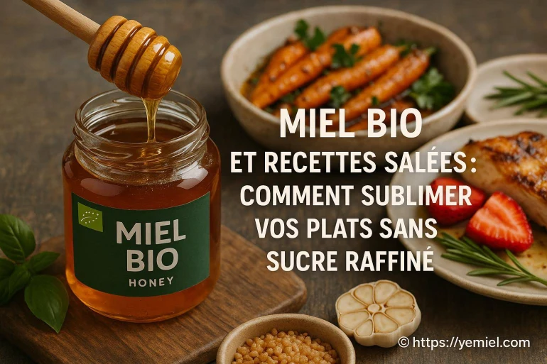 Miel bio et recettes salées : comment sublimer vos plats sans sucre raffiné