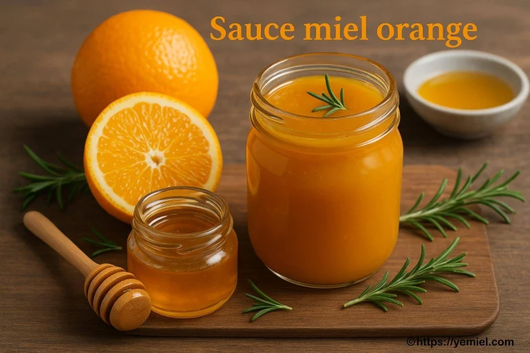 Sauce miel orange : recette fruitée pour sublimer vos plats