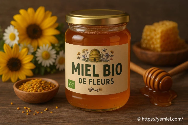Miel bio de fleurs : présentation et bienfaits naturels