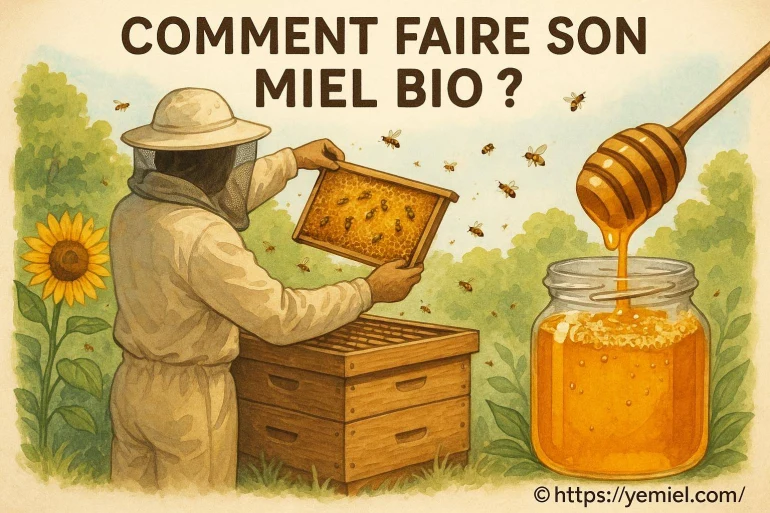 Comment faire son miel bio naturellement ?