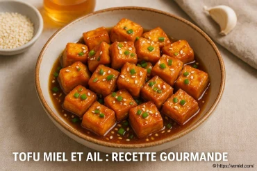 Tofu miel et ail : une recette gourmande et facile à préparer
