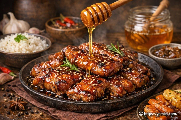 Viande au miel : recette sucrée-salée facile et savoureuse