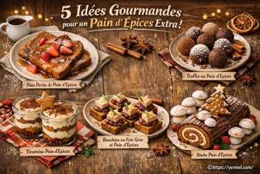 5 idées gourmandes pour un pain d'épices extra au miel