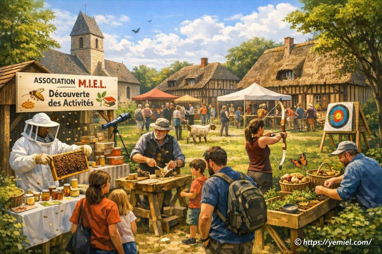 Portes ouvertes de l'association MIEL au Tourneur : découvrez les activités 2025