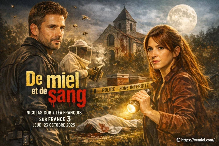 De miel et de sang avec Nicolas Gob et Léa François sur France 3 jeudi 23 octobre 2025