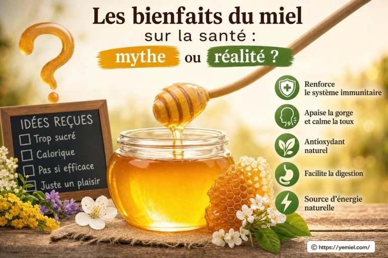 Les bienfaits du miel sur la santé : mythe ou réalité ?