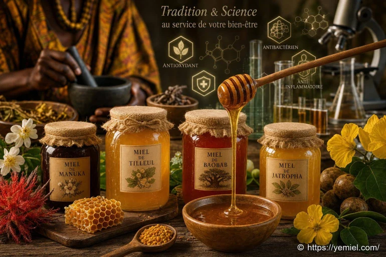 Les pouvoirs thérapeutiques des miels exotiques entre tradition et science