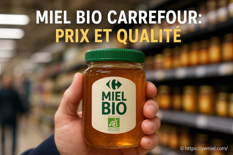 Miel bio Carrefour : quel rapport qualité-prix attendre ?