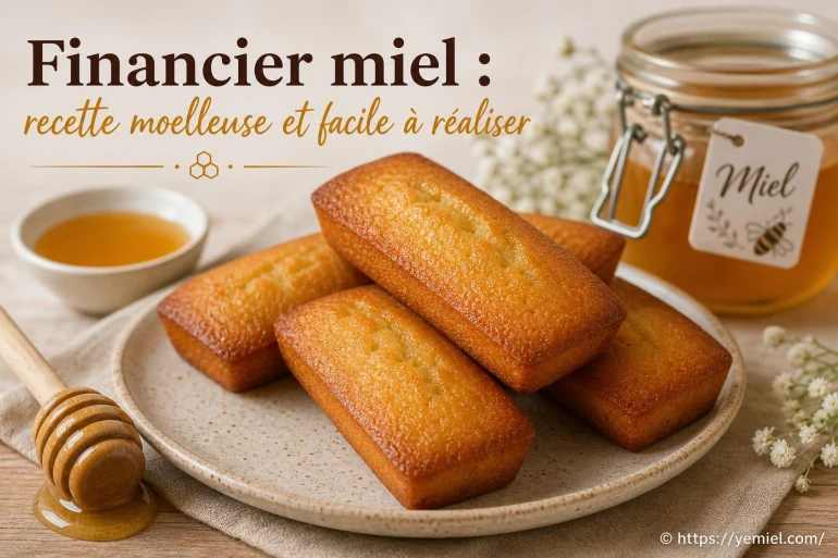 Financier miel : recette moelleuse et facile à réaliser