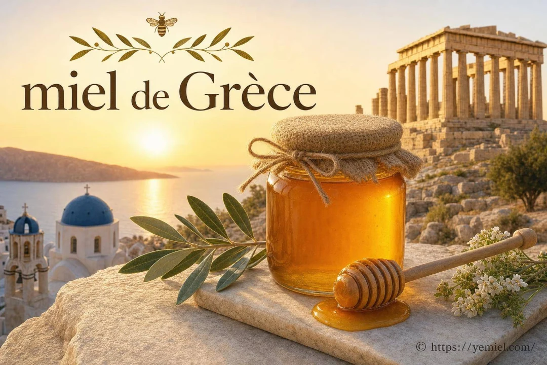 Miel de Grèce : thym, pin, sapin et fleurs sauvages