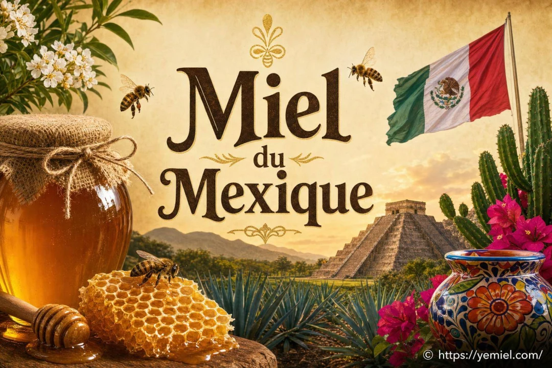 Miel du Mexique : Yucatán, fleurs sauvages et agrumes