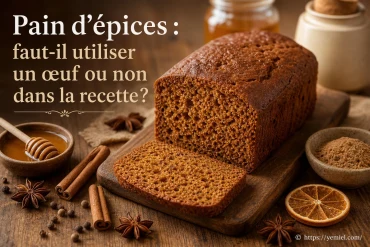 Pain d'épices : faut-il utiliser un œuf ou non dans la recette