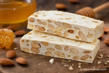 Nougat au miel : recette de base, amandes et cuisson
